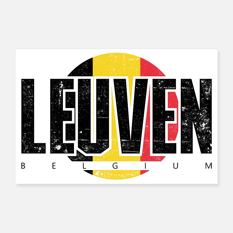 Love Geometric Monogram Poster 12" x 8" (30x20 cm)