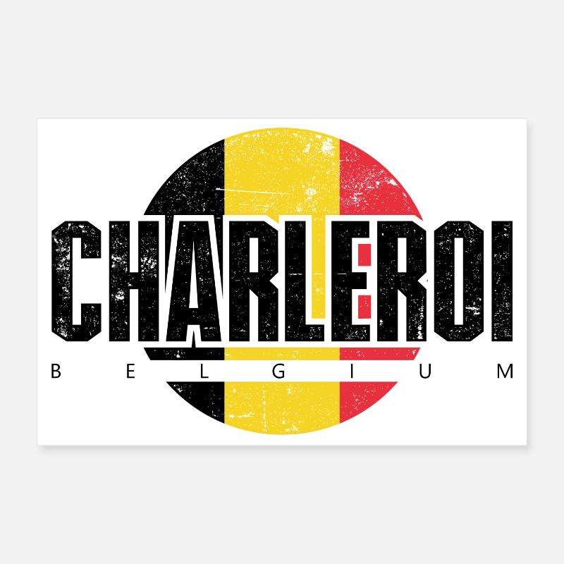 T E Abstraktes Emblem Poster 30x20 cm