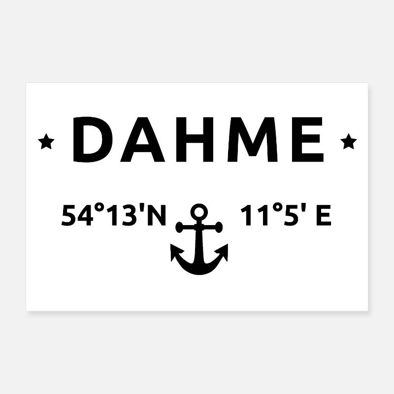 Dahme Poster 30 x 20 cm