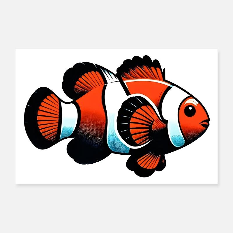 Clownfische Poster 30x20 cm
