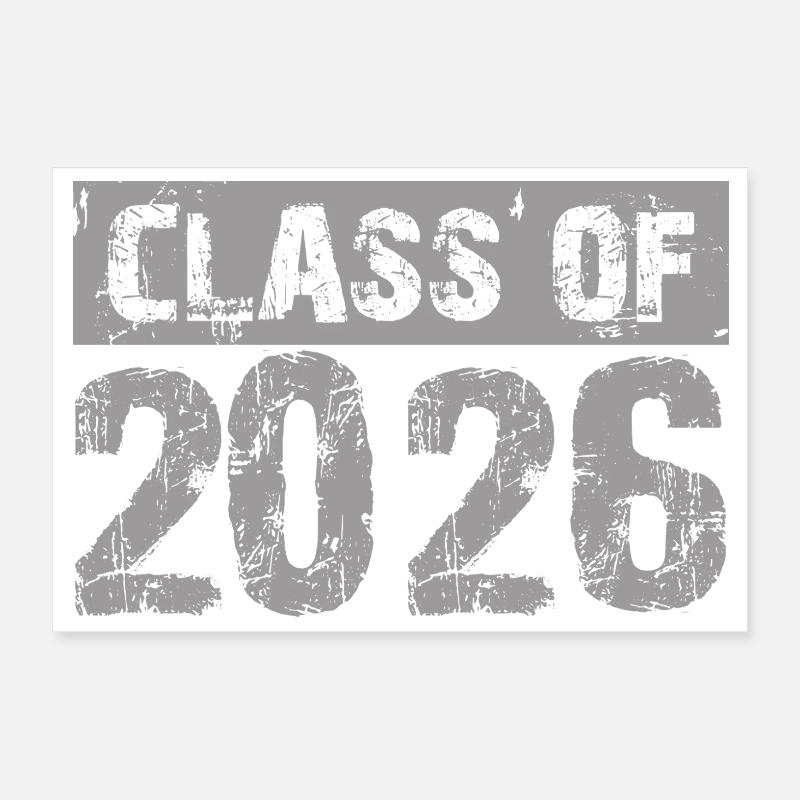 Graduating Class of 2026 - Student Student Poster 12" x 8" (30x20 cm)