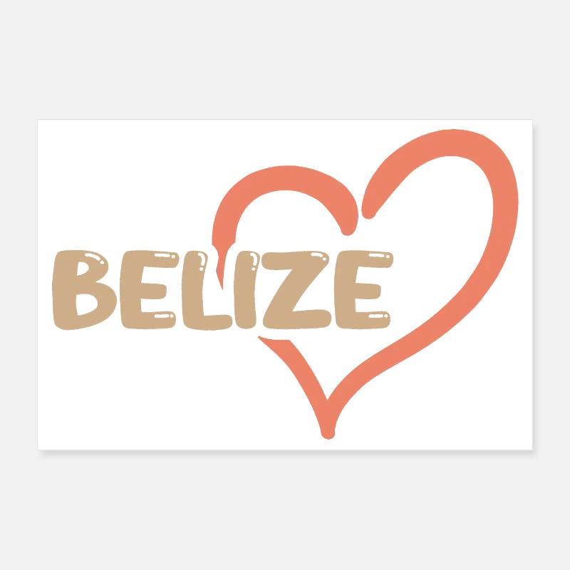 Belize als Belize Poster 30x20 cm