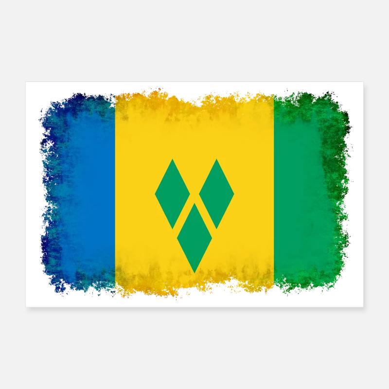 Gift for St Poster 12" x 8" (30x20 cm)