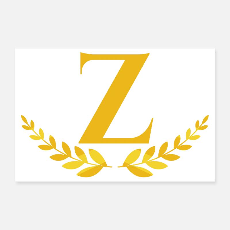 z Poster 12" x 8" (30x20 cm)