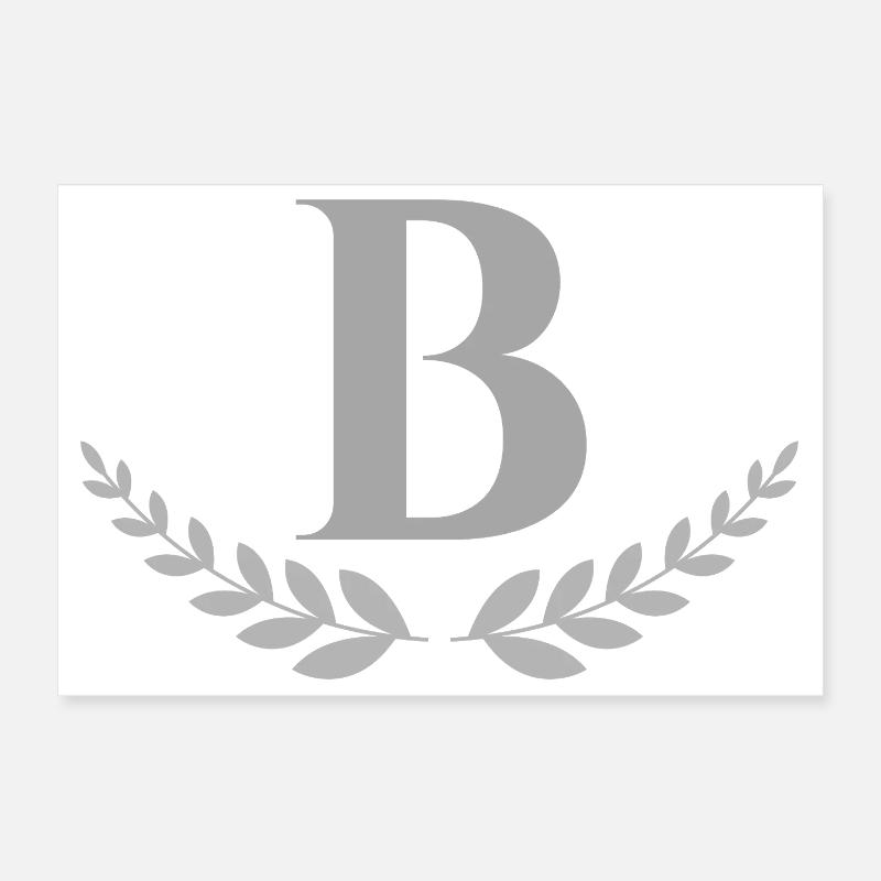 b Poster 30 x 20 cm