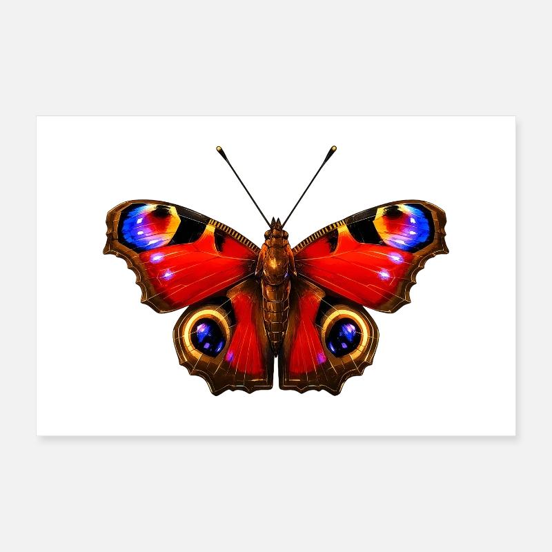 Papillon Poster 30 x 20 cm