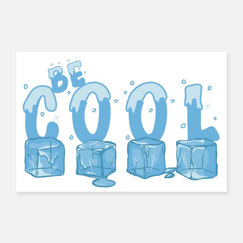 Sei Cool Poster 30x20 cm