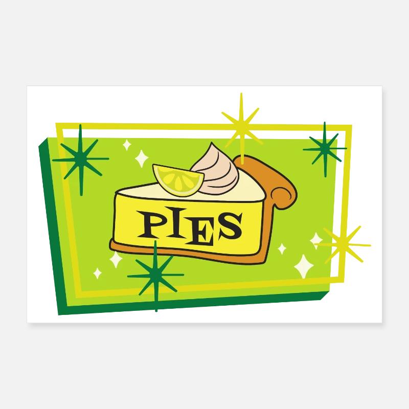 cheesecake lovers Poster 12" x 8" (30x20 cm)