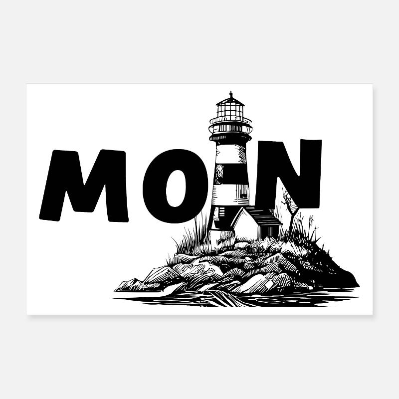 Moin Poster 30x20 cm