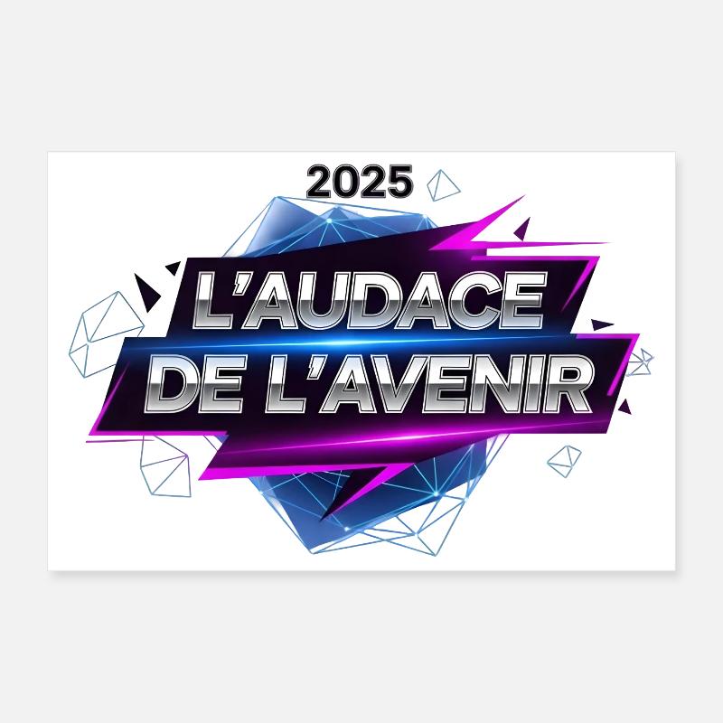 L'Audace de l'Avenir 2025 Poster 30 x 20 cm