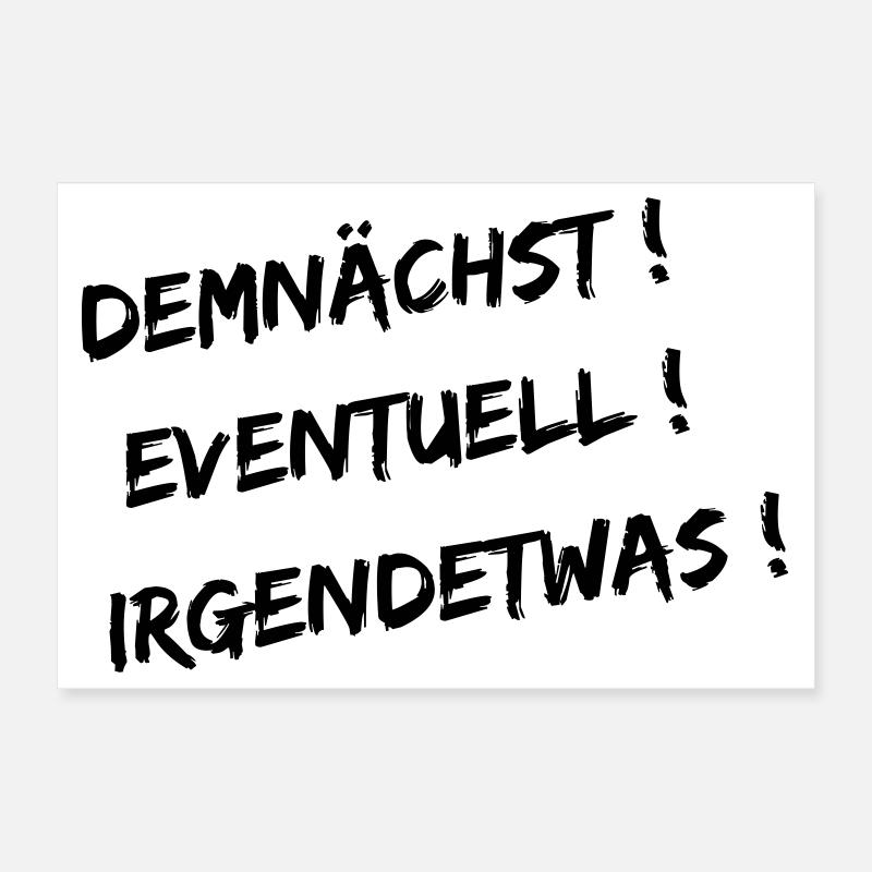 À venir Poster 30 x 20 cm