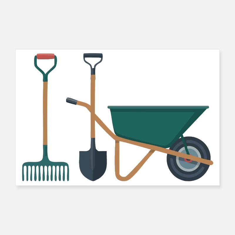 Jardin Poster 30 x 20 cm
