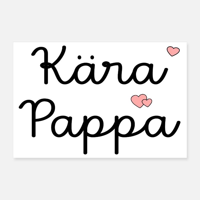 Dear Dad, Poster 12" x 8" (30x20 cm)