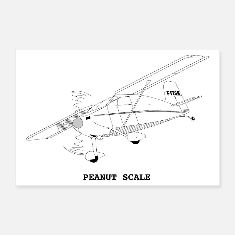 Peanut Scale Poster 30 x 20 cm