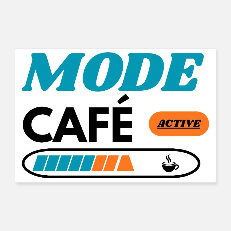Mode Active Palette Teal Orange Poster 30 x 20 cm