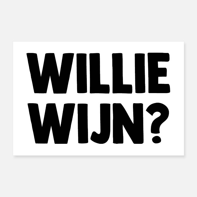 Willie Wijn ? - Pays-Bas Pays-Bas Poster 30 x 20 cm