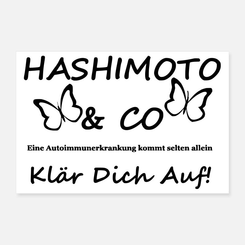 Hashimoto & Co Geschenk Poster 30x20 cm