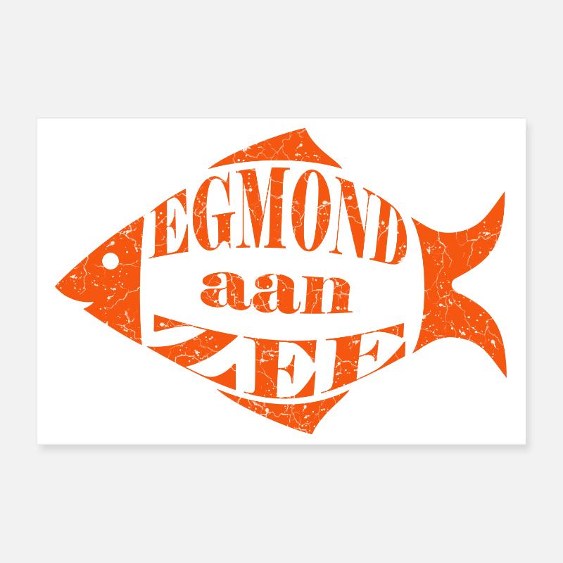 Egmond aan Zee Poster 30x20 cm