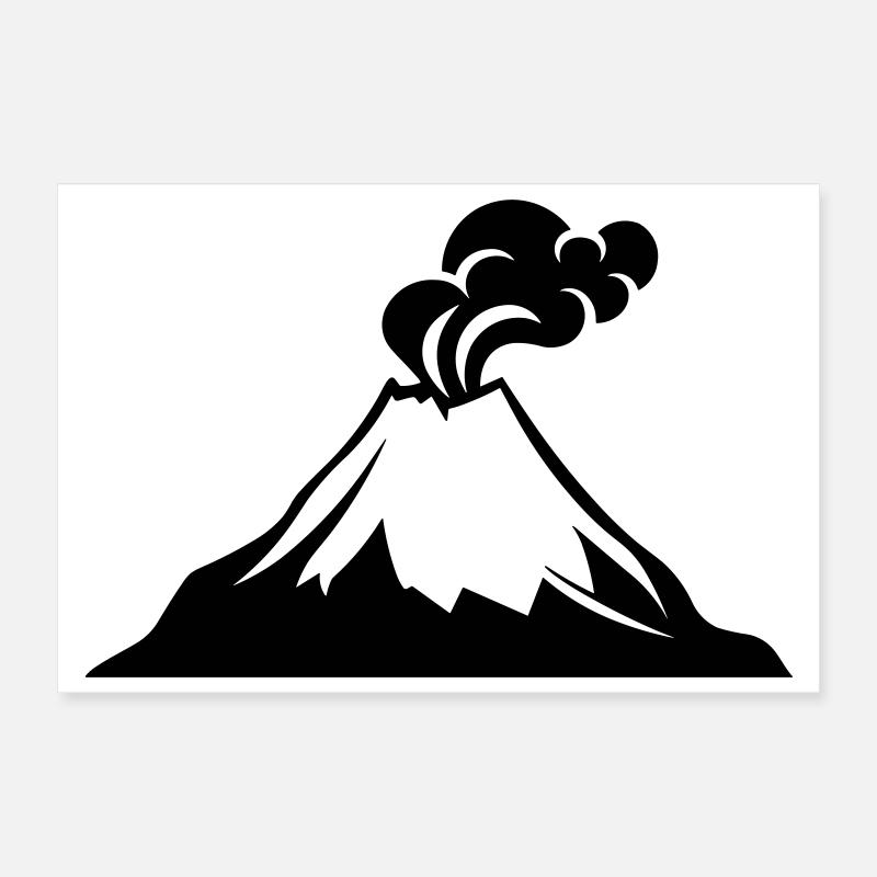 Volcan Poster 30 x 20 cm
