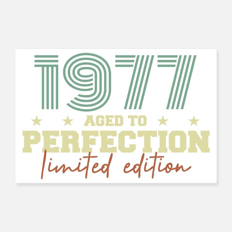 1977 Poster 30 x 20 cm