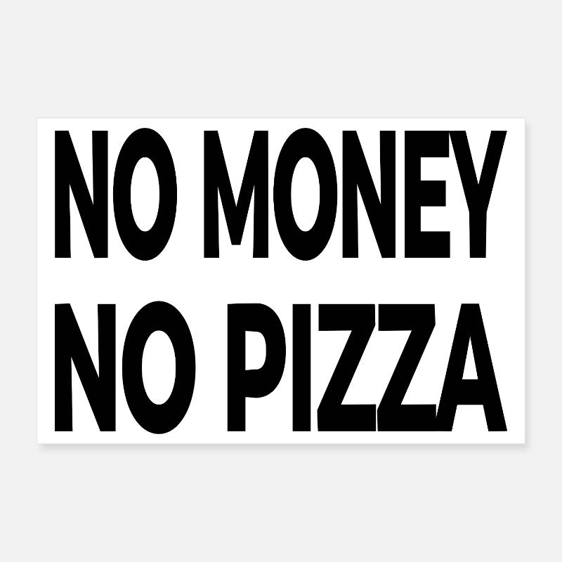 Pizza Poster 30 x 20 cm