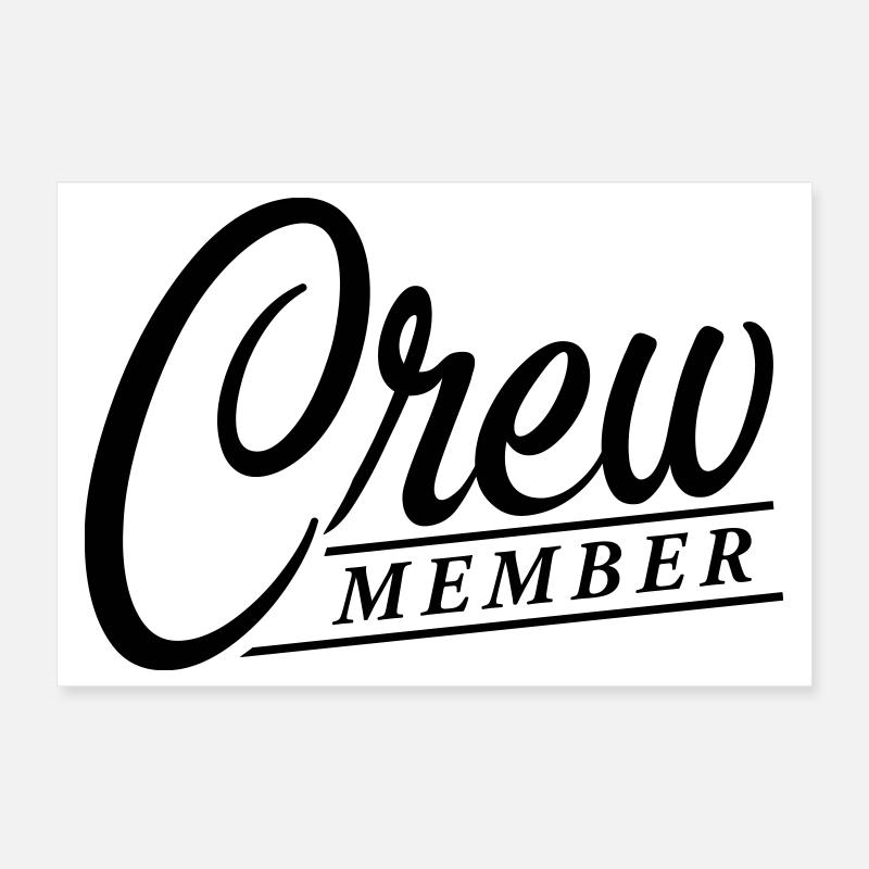 équipage Poster 30 x 20 cm