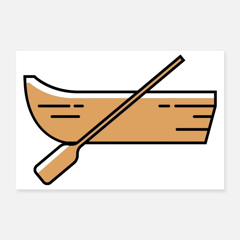 boot icon Poster 12" x 8" (30x20 cm)