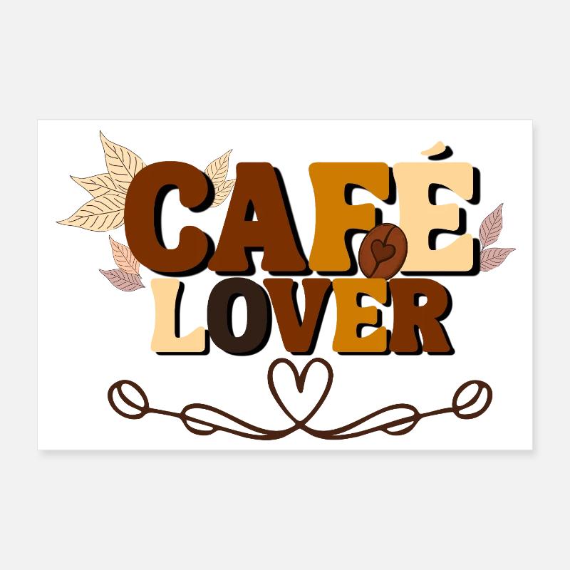 Café lover Poster 30 x 20 cm