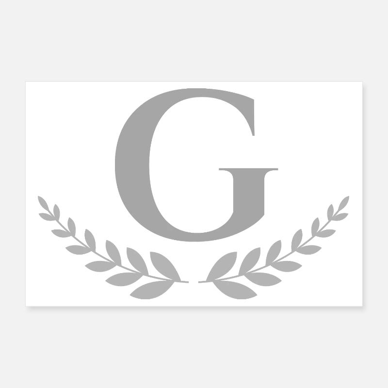 g Poster 30 x 20 cm