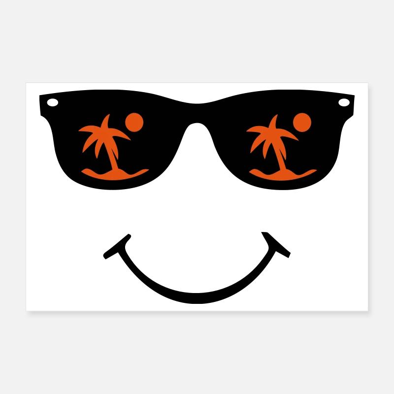 Sunglasses Poster 12" x 8" (30x20 cm)