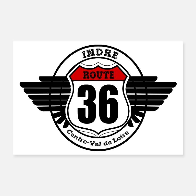 LA ROUTE 36 Poster 30 x 20 cm