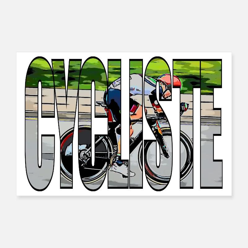 RADFAHRER Poster 30x20 cm