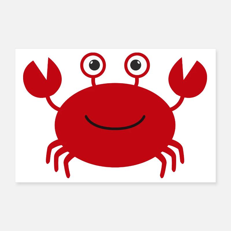 Crabe Poster 30 x 20 cm