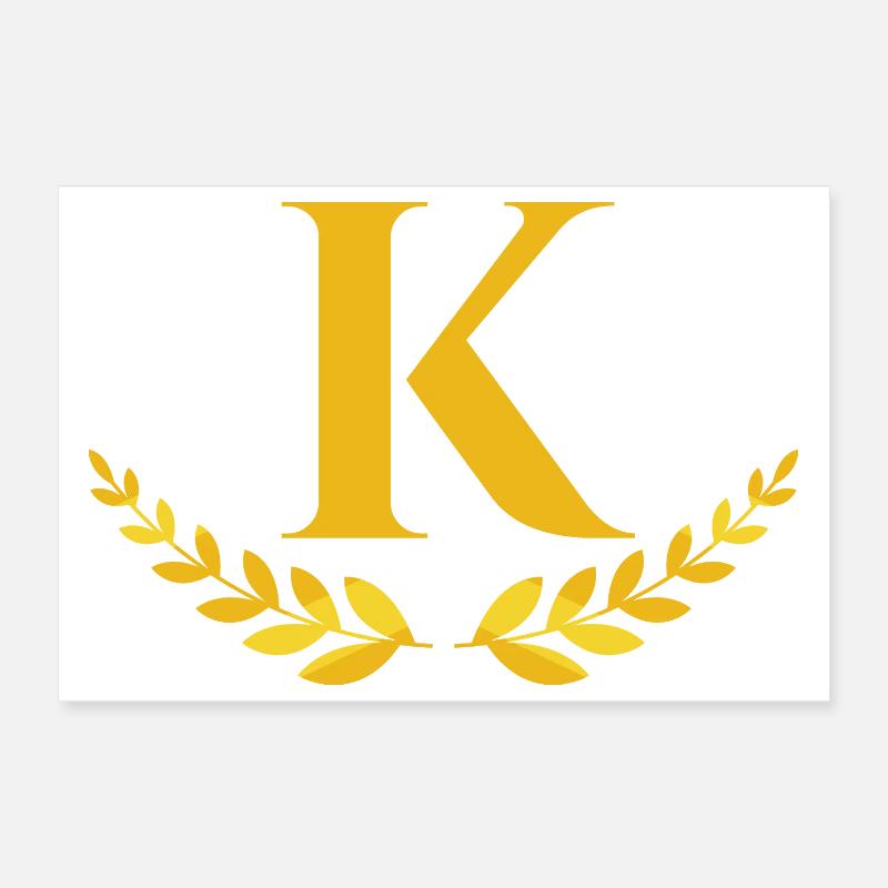 K Poster 30 x 20 cm