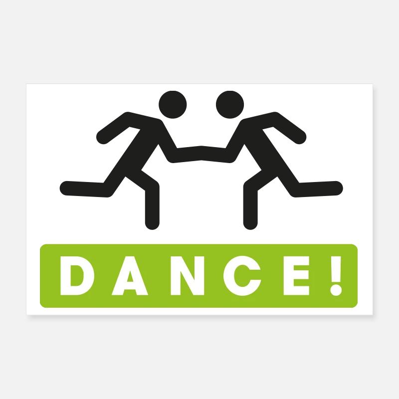 DANCE Poster 30x20 cm