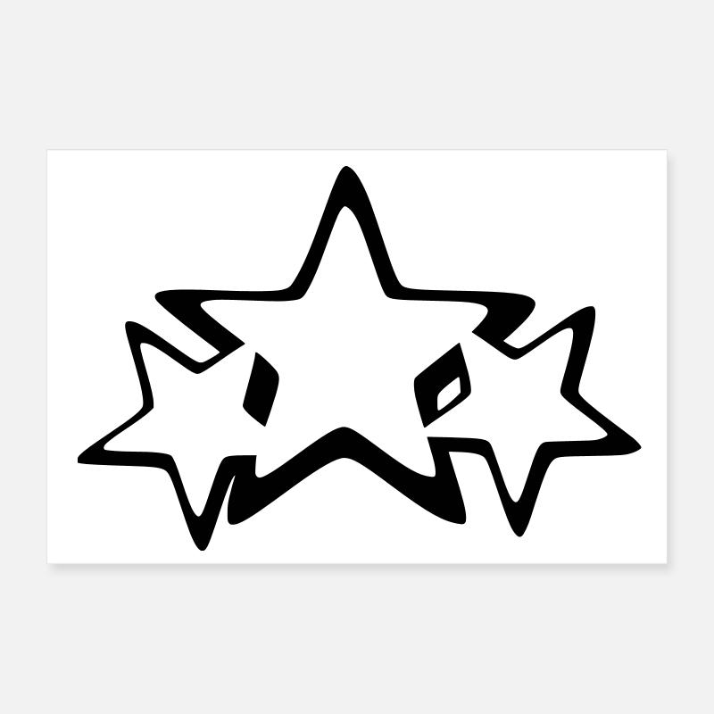 Sterne Poster 30x20 cm