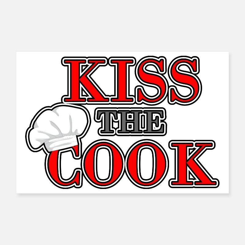 Embrasse le chef Poster 30 x 20 cm