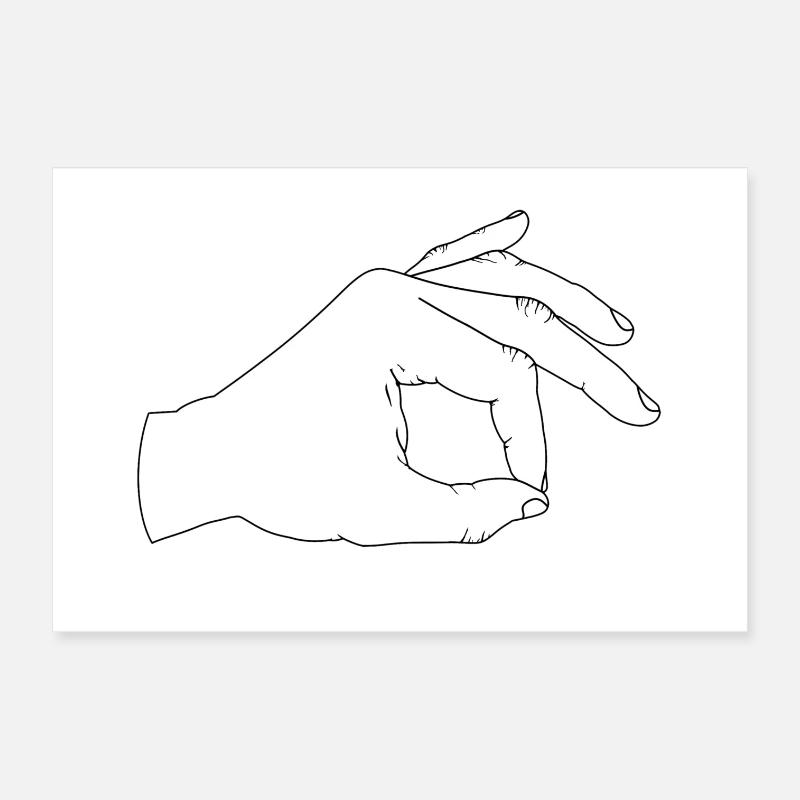 Regardez Poster 30 x 20 cm