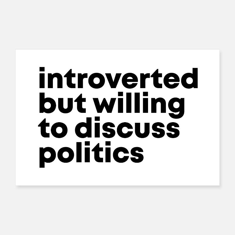 politique Poster 30 x 20 cm