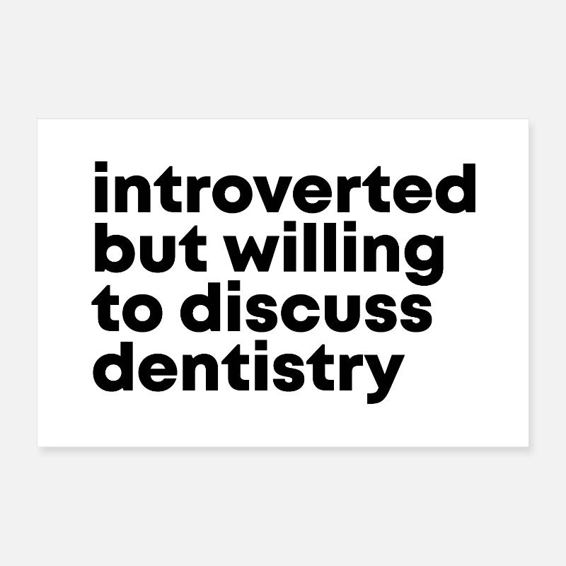 dentiste Poster 30 x 20 cm