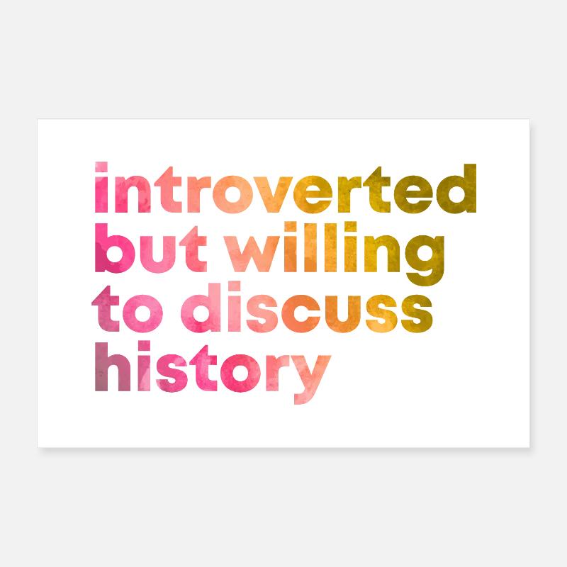 histoire Poster 30 x 20 cm
