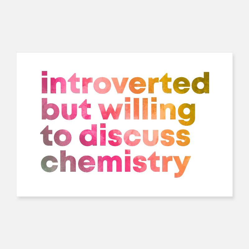 chimie Poster 30 x 20 cm