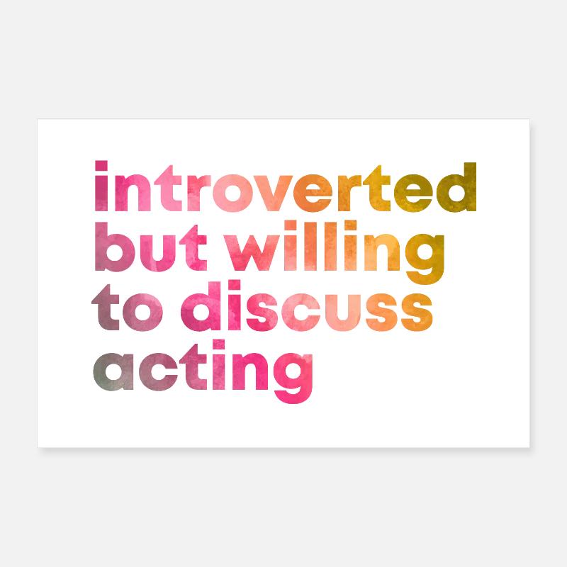 Actrice Actrice Actrice Actrice Poster 30 x 20 cm