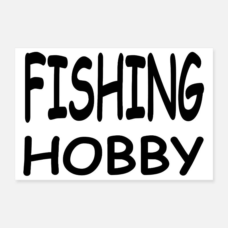 Angling Poster 12" x 8" (30x20 cm)