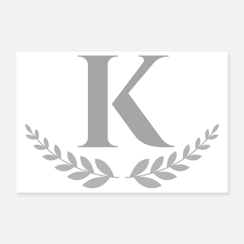 K Poster 30 x 20 cm