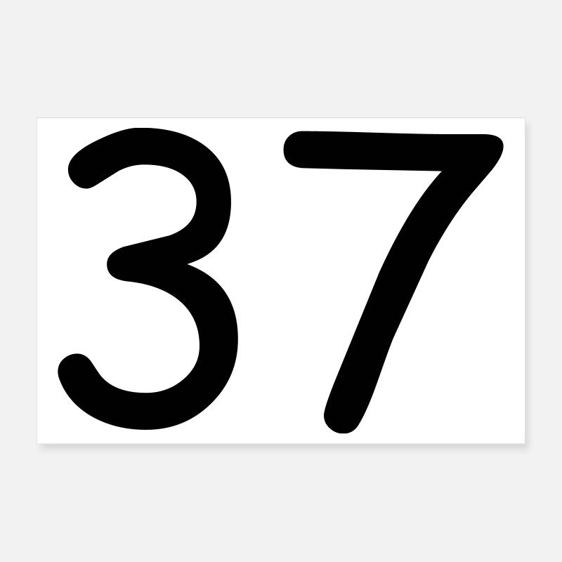 37 Poster 30x20 cm