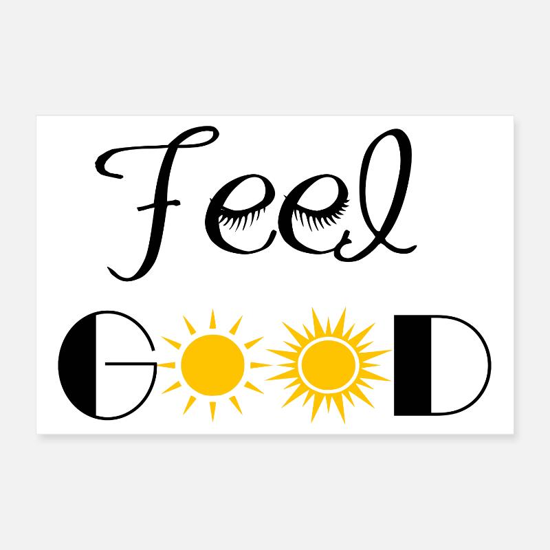 feel good Poster 30 x 20 cm