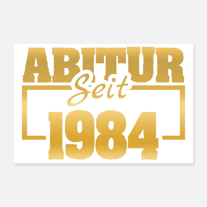 1984 Poster 30 x 20 cm