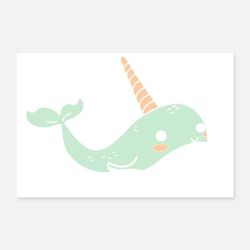 narval Poster 30 x 20 cm