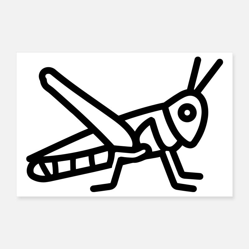 sauterelle Poster 30 x 20 cm